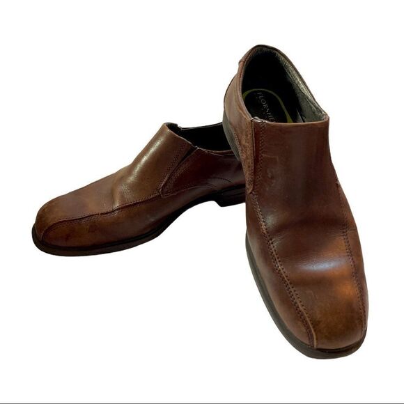 Florsheim Brown Loafers Size 9.5 - Picture 1 of 10